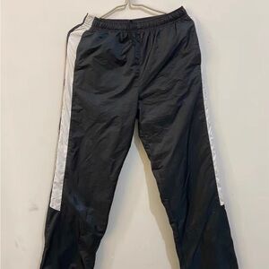 Nike Black and White Joggers